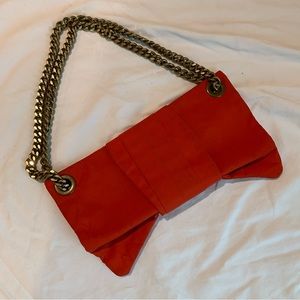 Lanvin Red Bow Bag